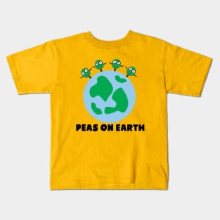 PEAS ON EARTH Kids T-Shirt